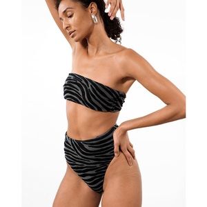 Mara Hoffman bandeau bikini top